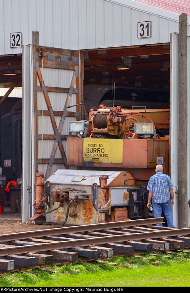 Amtrak Burro Crane Model 50